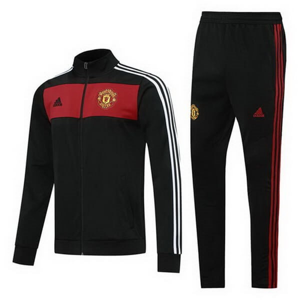 Chandal Manchester United 2020-21 Negro Rojo